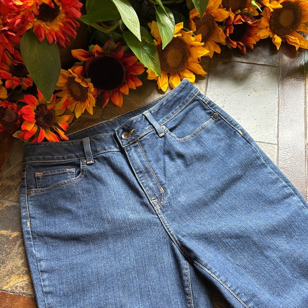 L.L. Bean Classic Fit True Shape Slim-Leg Ankle Jean (NEW) - Picture 5 of 11